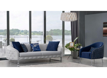 Modern Sofa Set 2 pcs Living Room Luxury Sofa Set 3+1 Seater Furniture